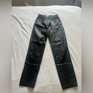 ARITZIA MELINA PANT BLACK